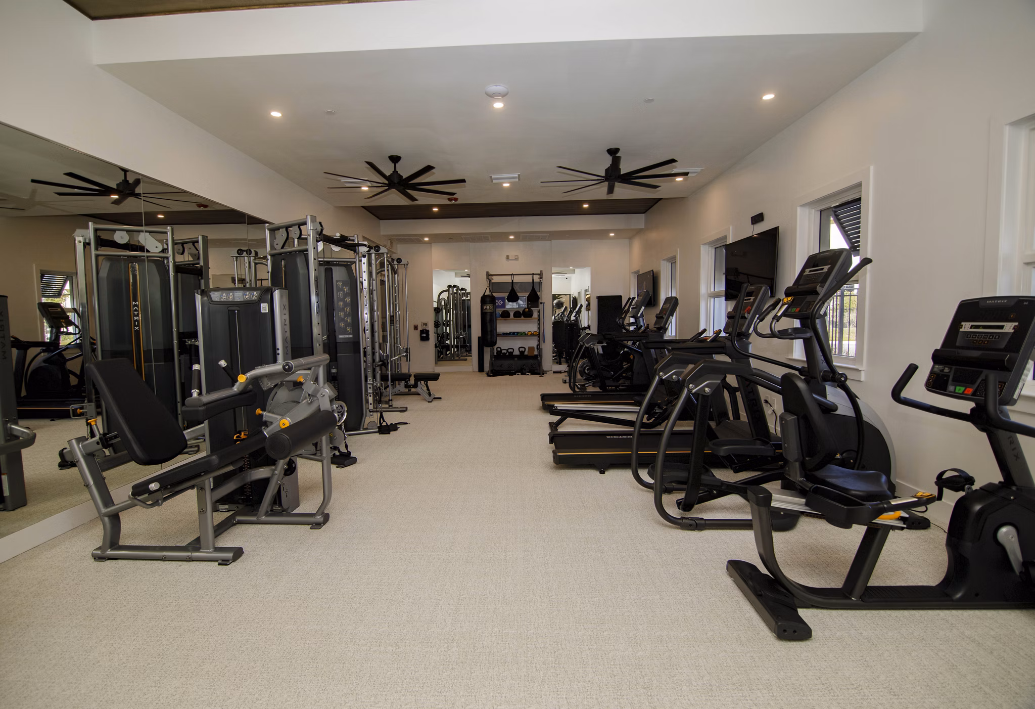 fitness center at Estero Vista Apartments