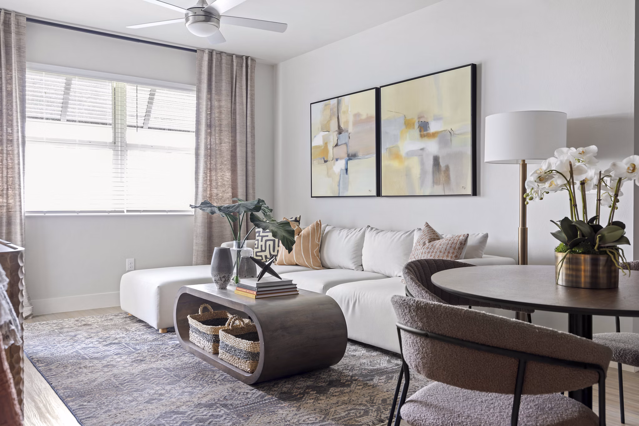 living room at Estero Vista Apartments