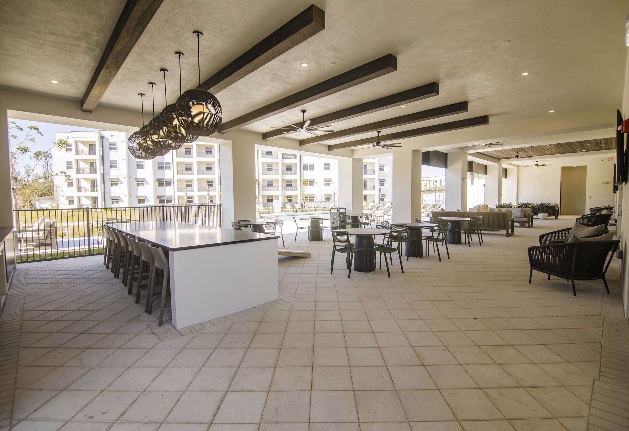patio at Estero Vista Apartments