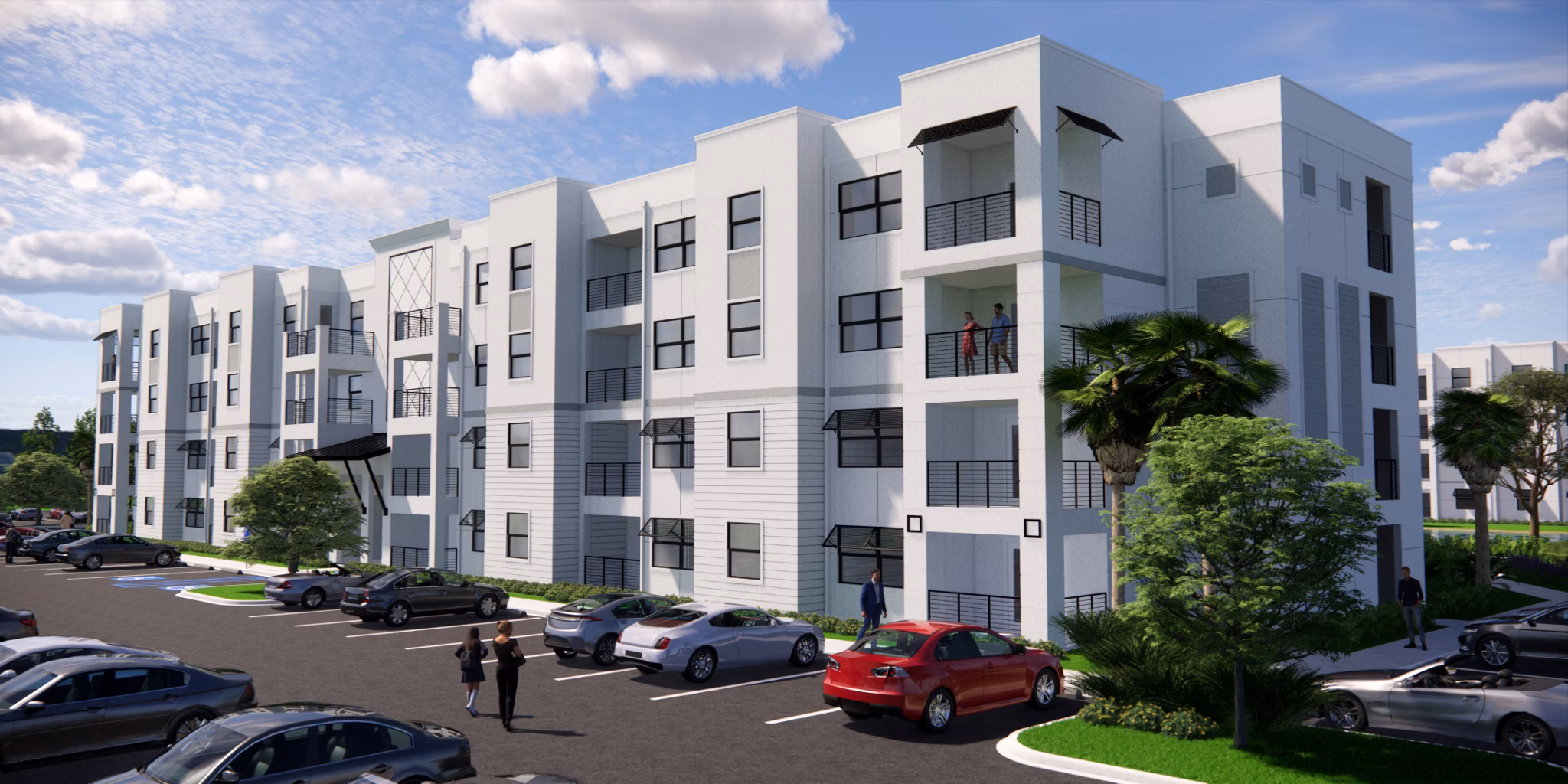 rendering at Estero Vista Apartments