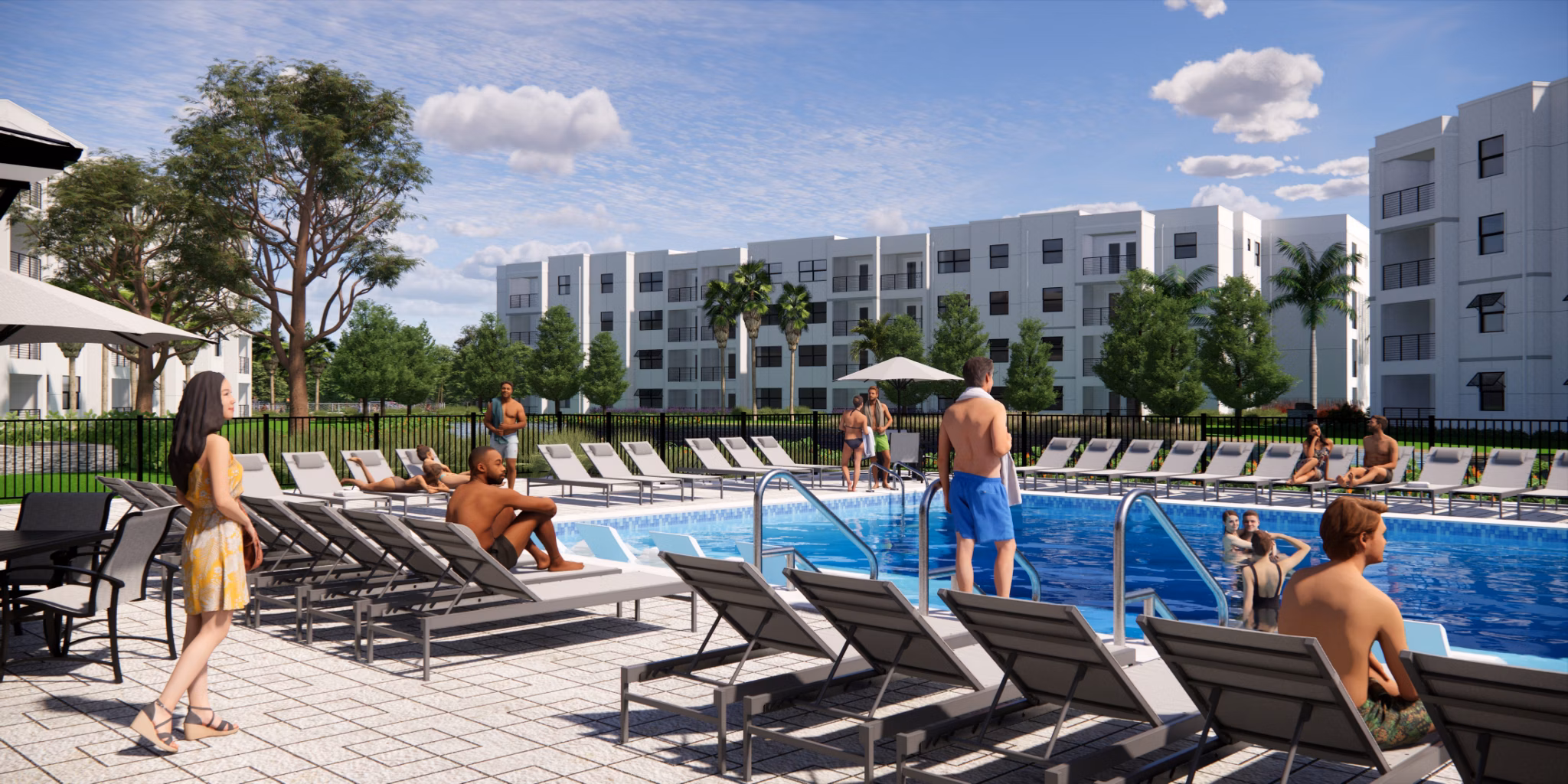 rendering at Estero Vista Apartments
