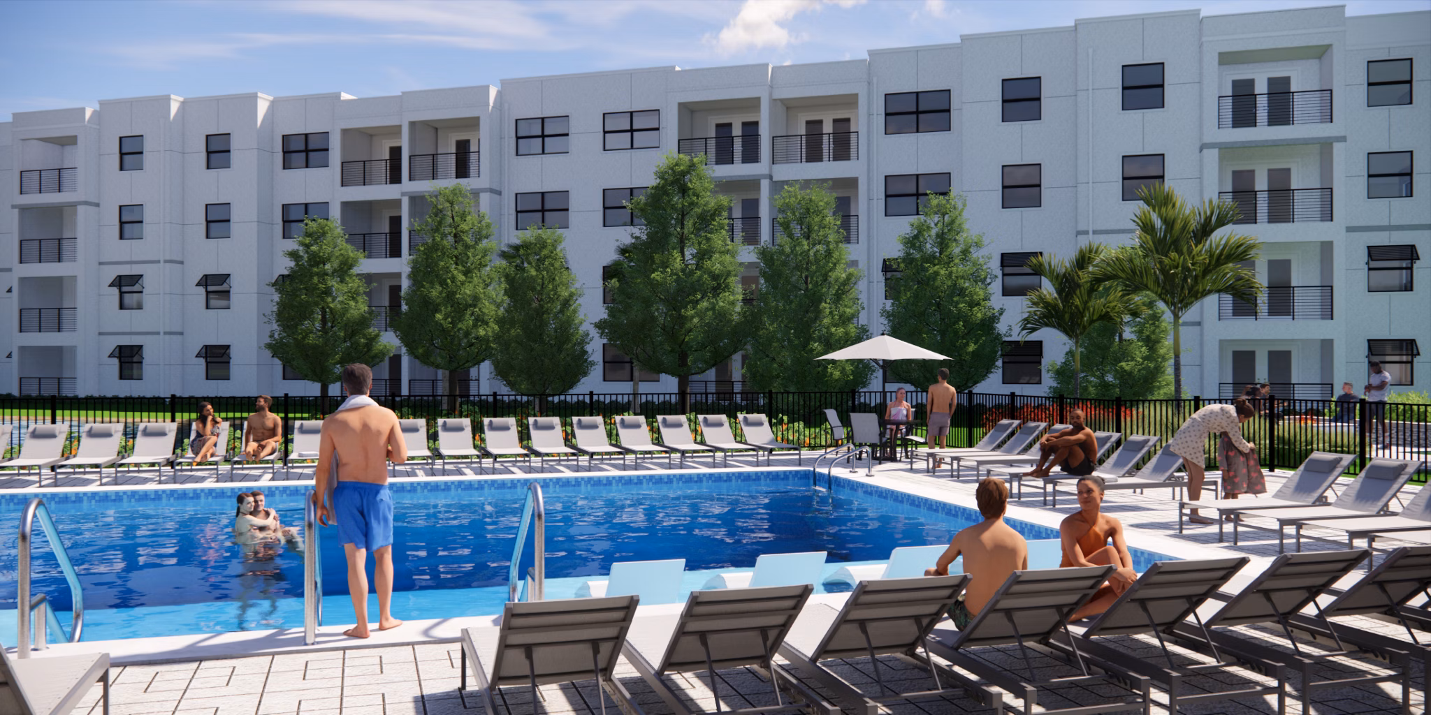 rendering at Estero Vista Apartments
