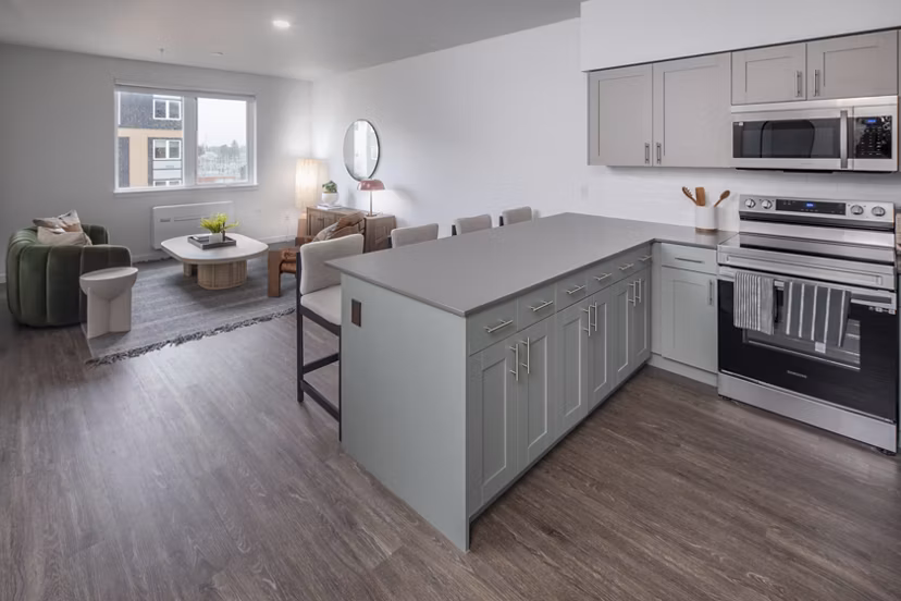 kitchen at Prose Hayden Island Apartments 
