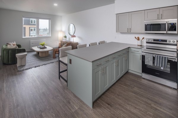kitchen at Prose Hayden Island Apartments 