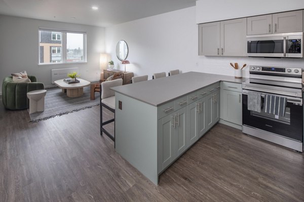 kitchen at Prose Hayden Island Apartments