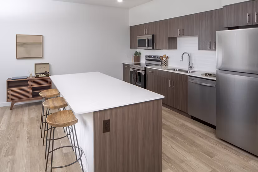 kitchen at Prose Hayden Island Apartments 