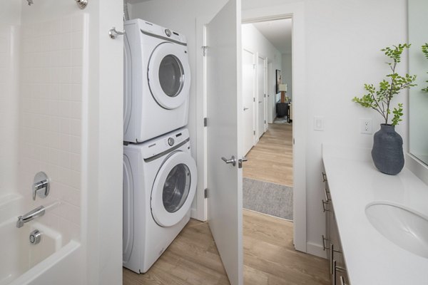 laundry room at Prose Hayden Island Apartments 