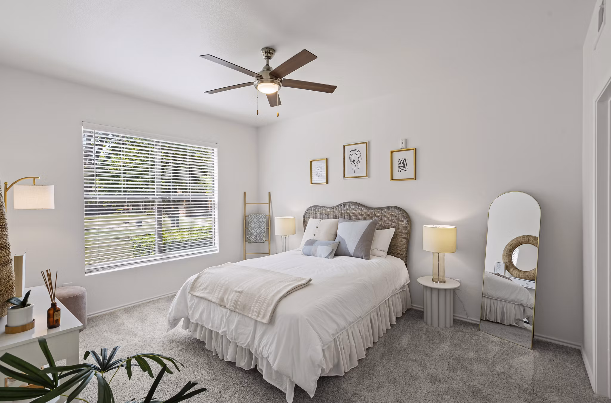 bedroom at Estates at Team Ranch Apartments