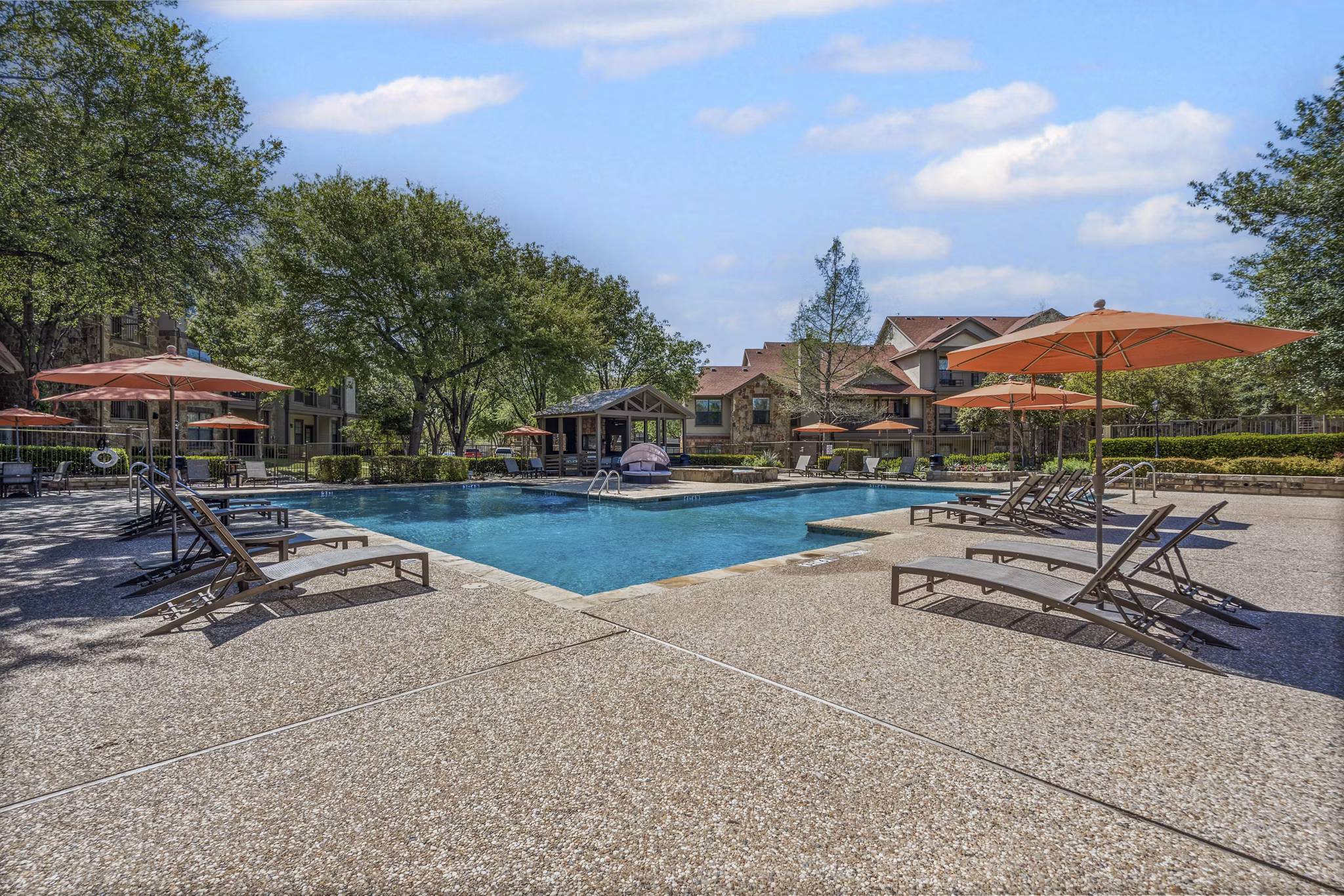 pool at Estates at Team Ranch Apartments
