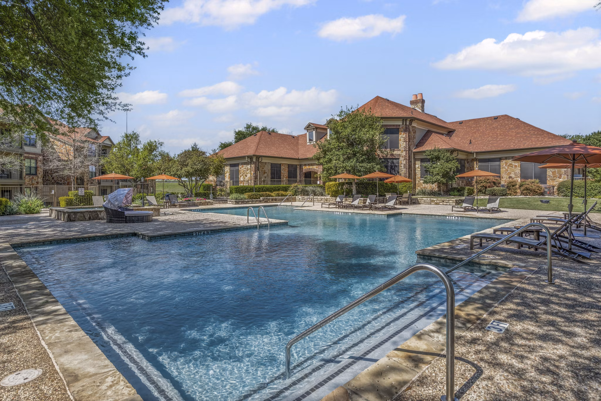 pool at Estates at Team Ranch Apartments