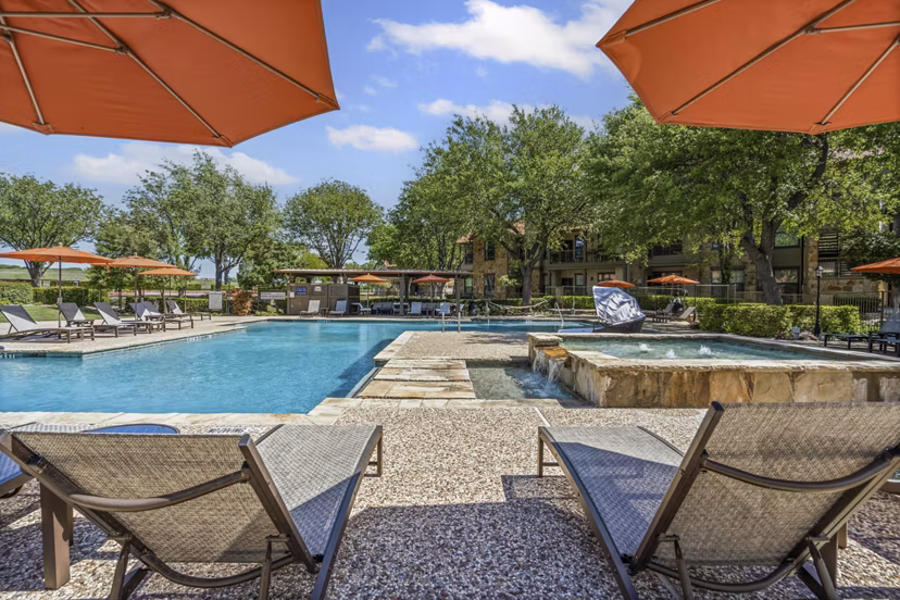 pool at Estates at Team Ranch Apartments