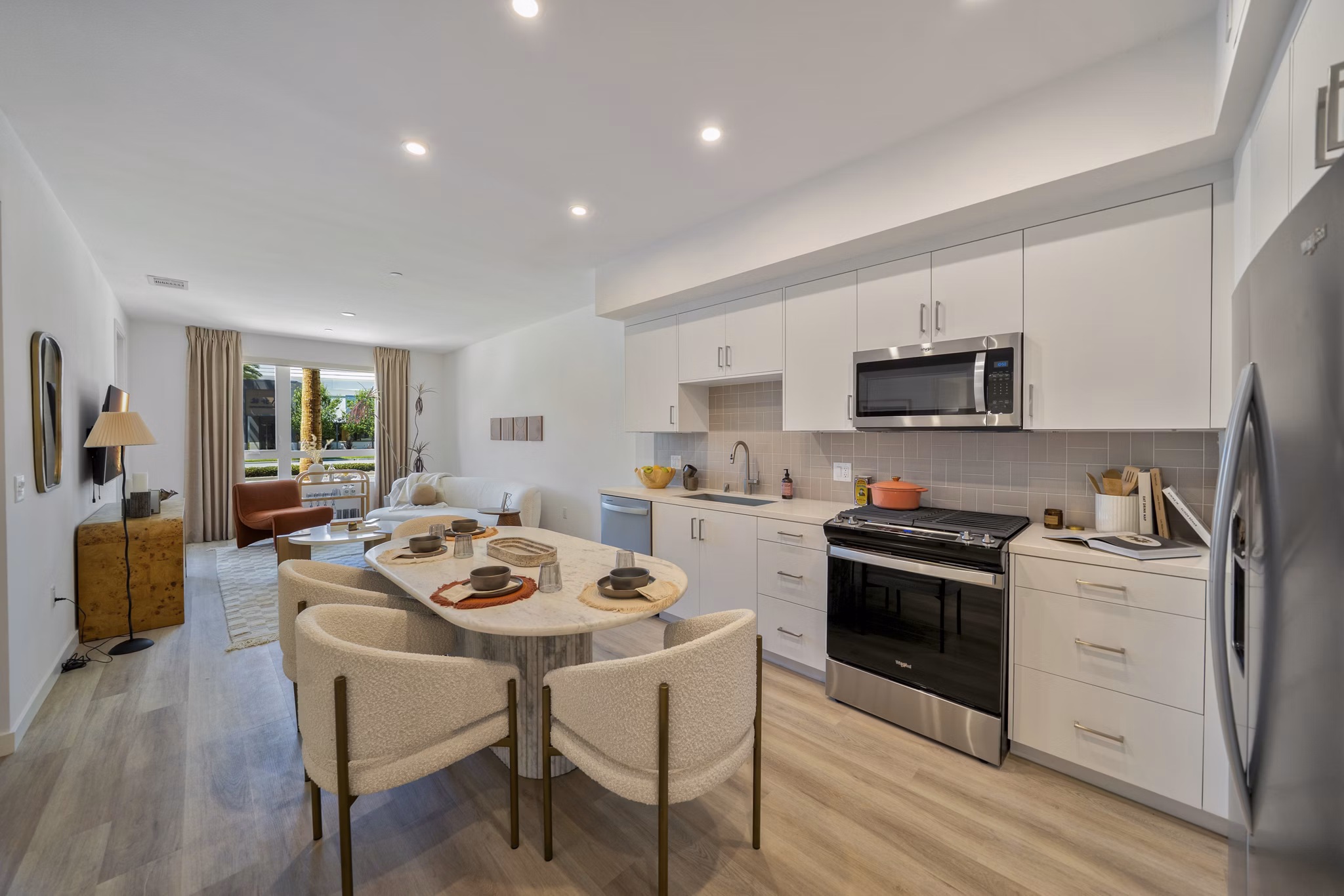 kitchen at Aurum Apartments 