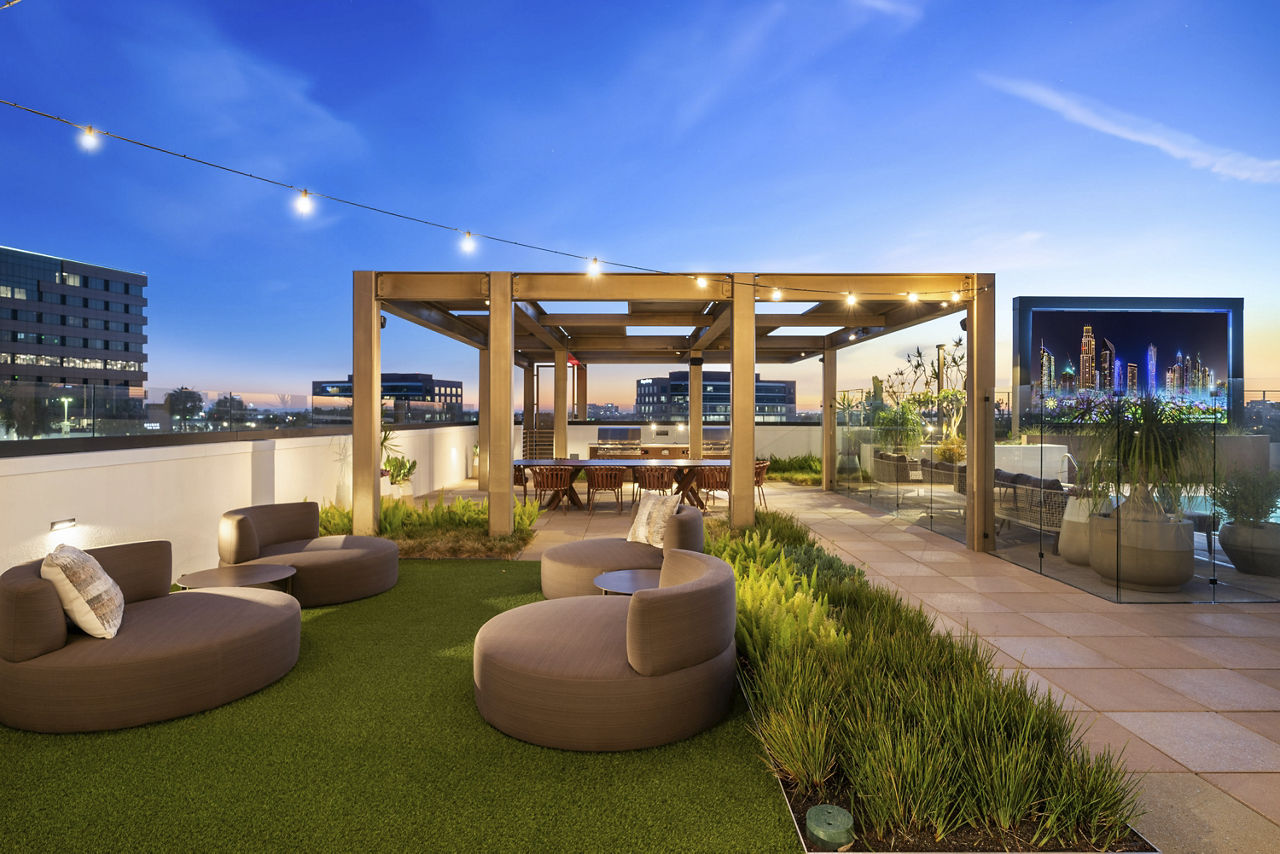 Roof deck at Aurum (2 of 2)