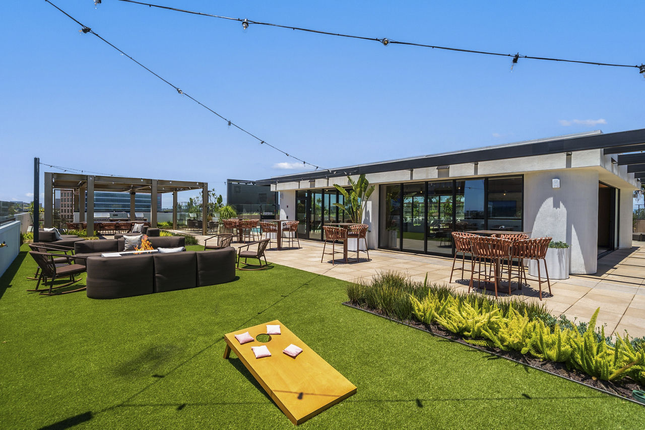 Roof deck at Aurum (1 of 2)