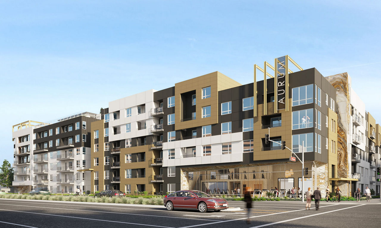 Aurum is a similar property to The Royce located in Irvine