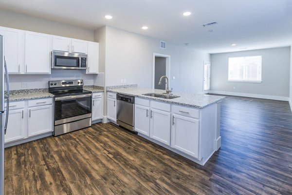 kitchen at Retreat at Patriot Park Apartments