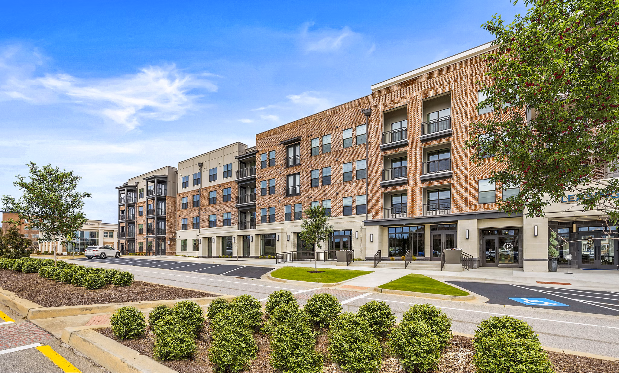 The Premier Apartments: Sleek contemporary building in prime urban location