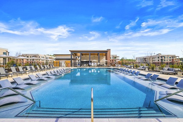 pool at The Premier Apartments