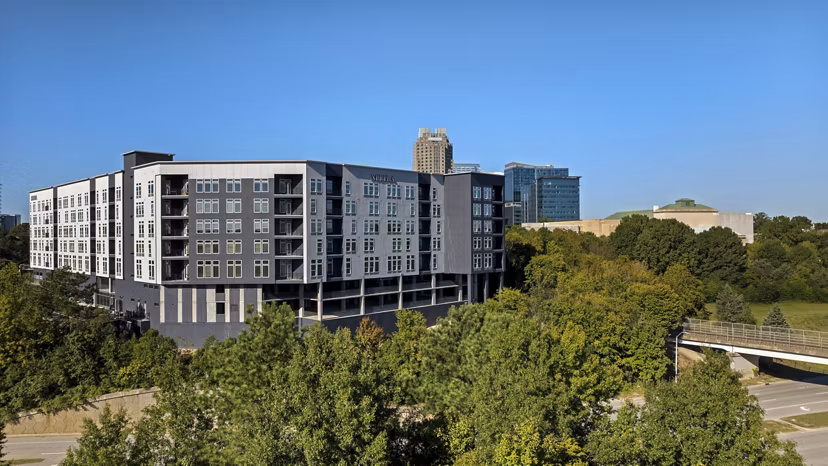 building at Mira Apartments