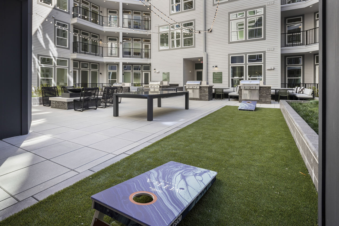 Grill area at Mira Raleigh Apartments (2 of 2)