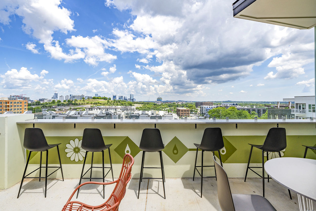 Roof deck at Queens Wedgewood Houston (2 of 2)
