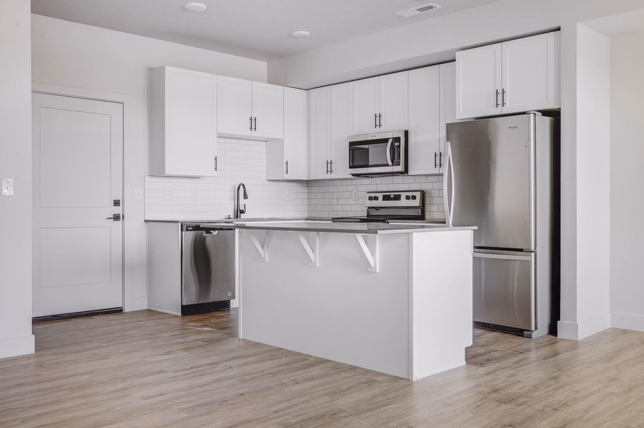 kitchen at Altitude Apartments