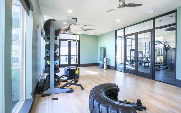 fitness center at Brio Apartments 