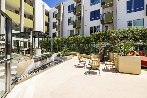 patio at Brio Apartments