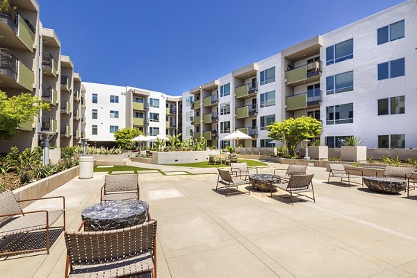 patio at Brio Apartments