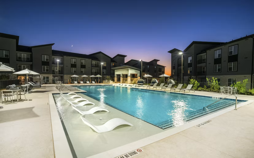 pool at Brio Apartments 