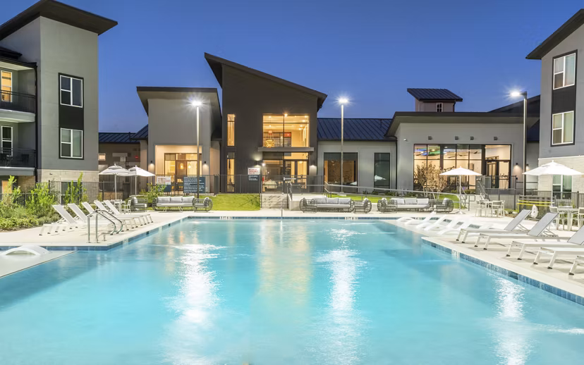 pool at Brio Apartments 