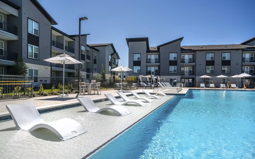pool at Brio Apartments