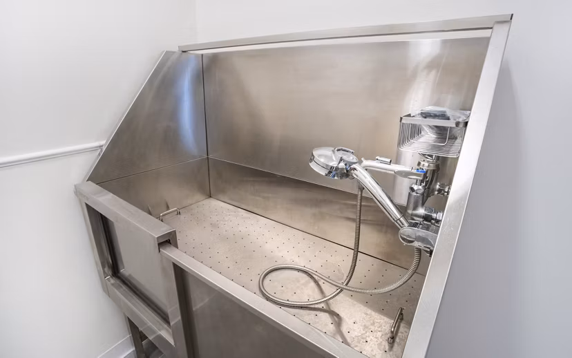 dog wash station at Brio Apartments 
