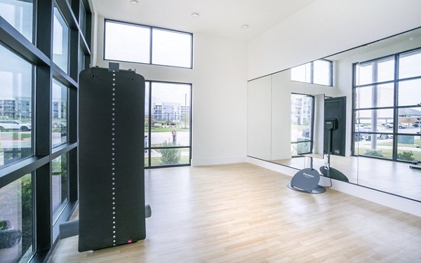 State-of-the-art fitness center with modern equipment at The Sommery Apartments