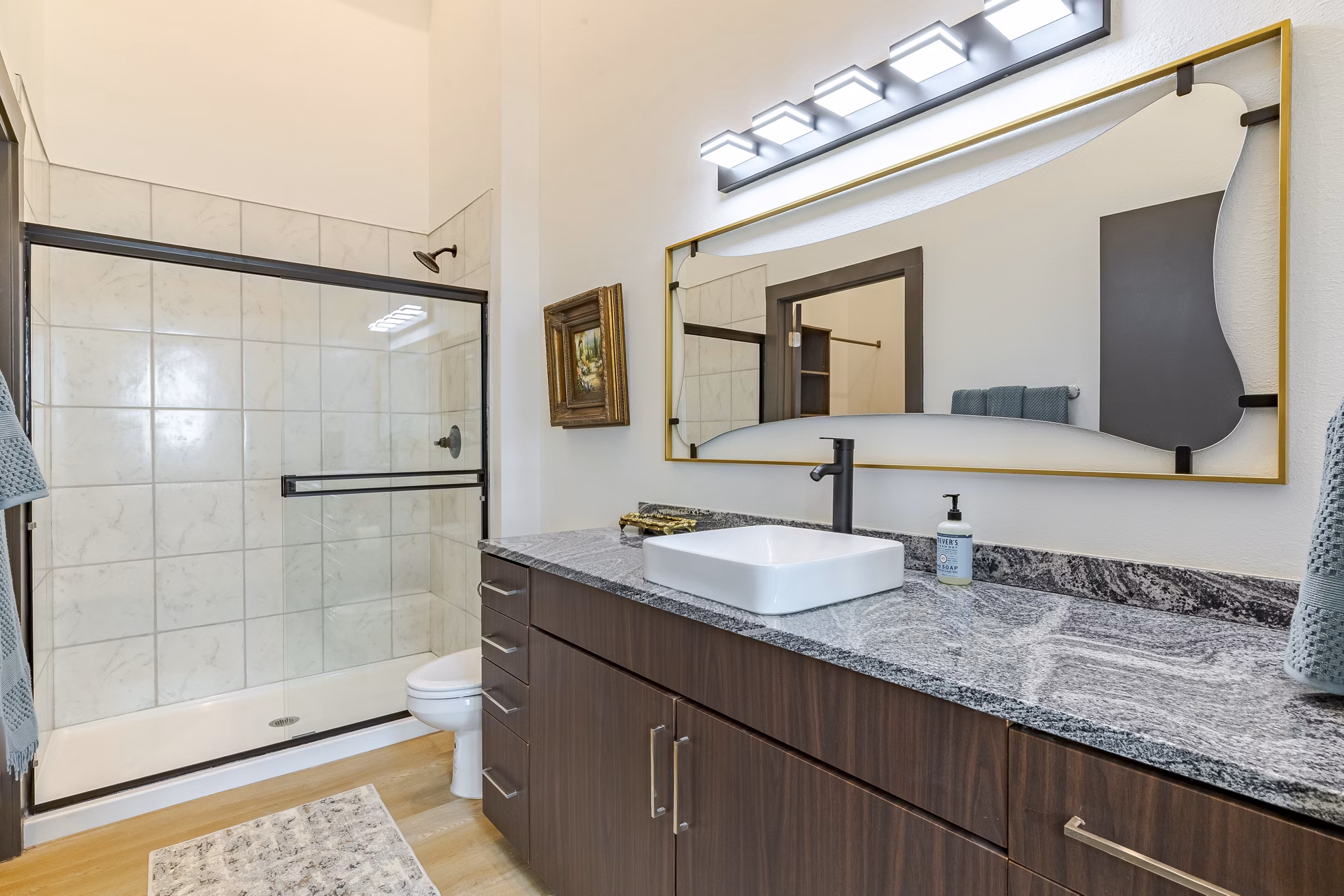 bathroom at The Villas on Turtle Creek Apartments 