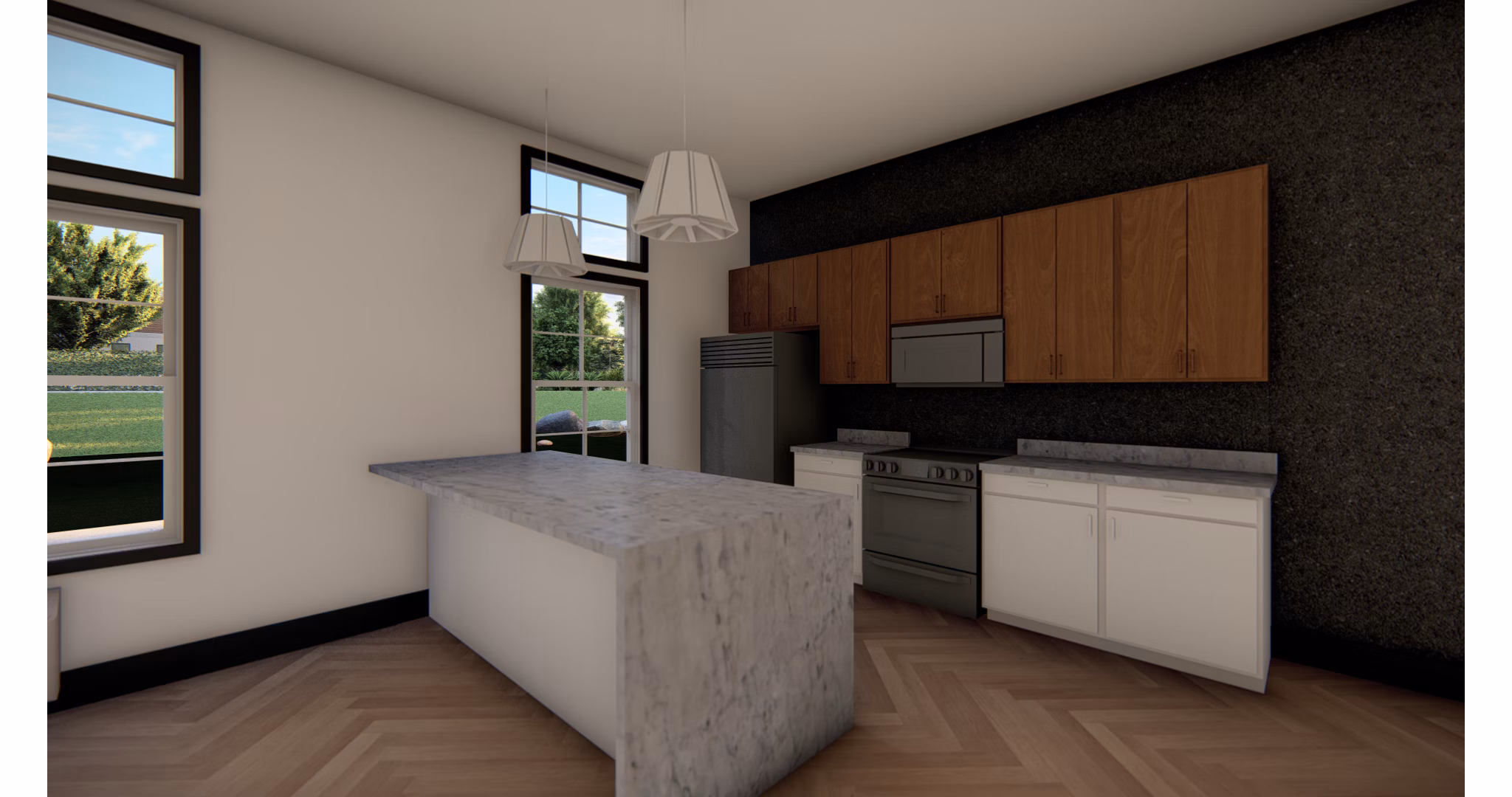 rendering at The Villas on Turtle Creek Apartments
