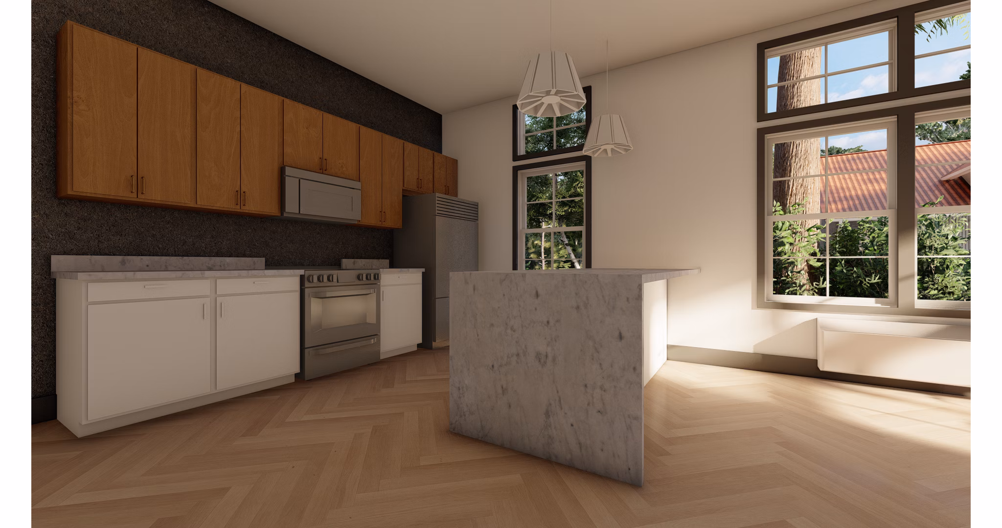 rendering at The Villas on Turtle Creek Apartments