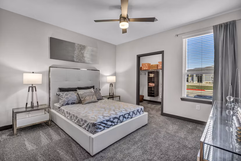 bedroom at Haven at Mission Trace Apartments