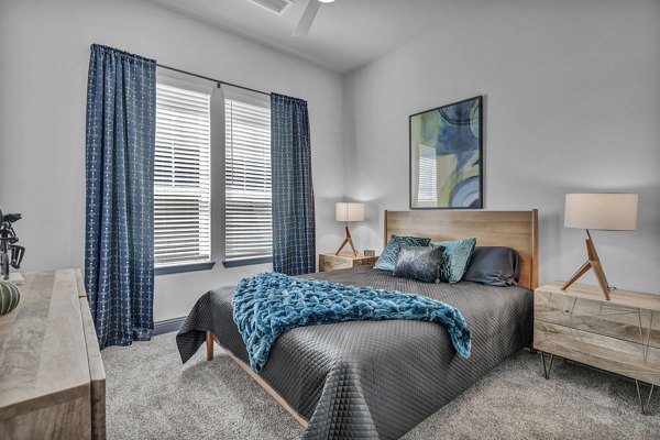 bedroom at Haven at Mission Trace Apartments