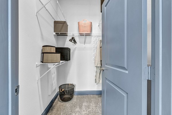 closet at Haven at Mission Trace Apartments