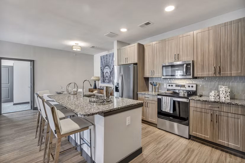 kitchen at Haven at Mission Trace Apartments