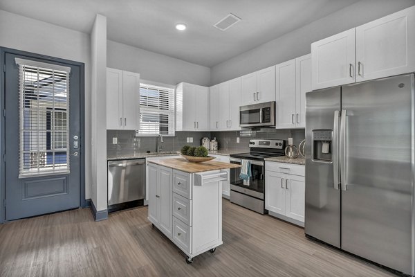 kitchen at Haven at Mission Trace Apartments