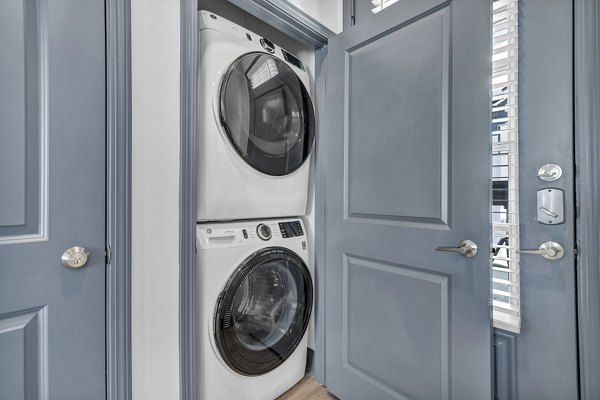 laundry room at Haven at Mission Trace Apartments