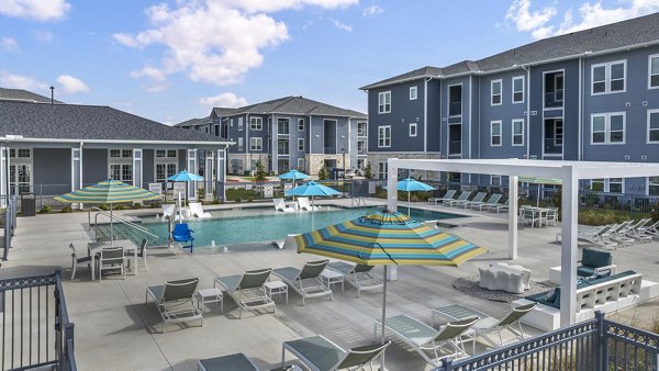 pool at Haven at Mission Trace Apartments