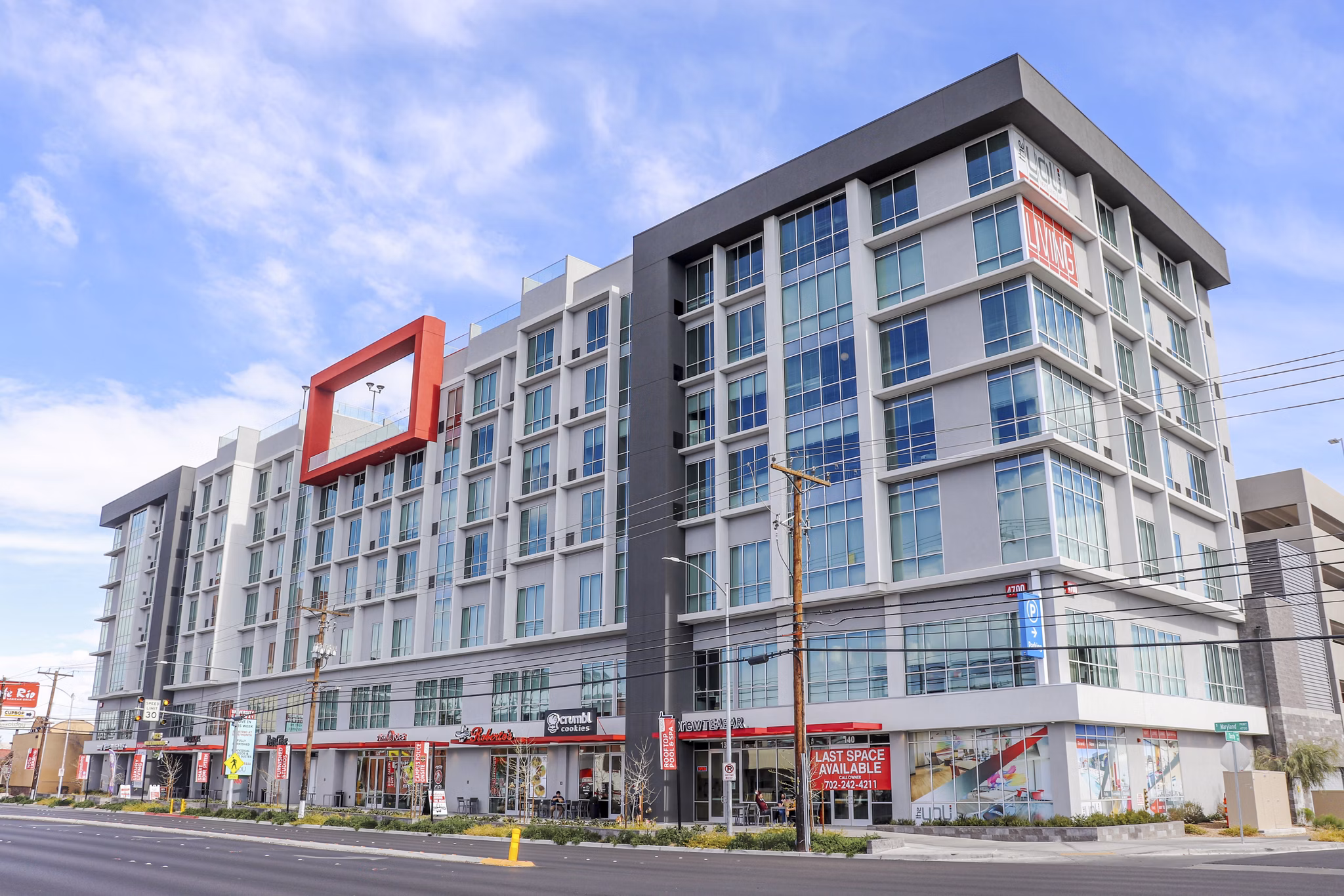 exterior at The yoU Apartments