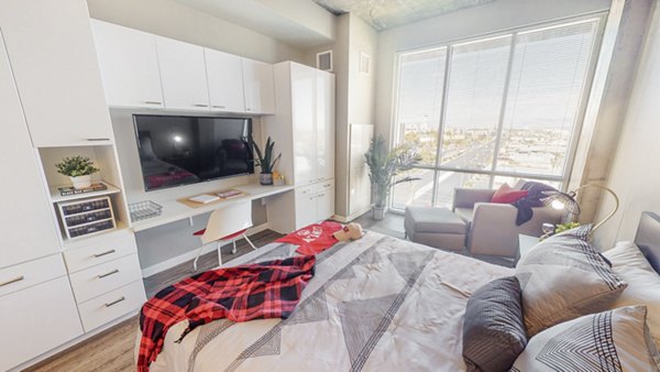 bedroom at The yoU Apartments