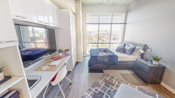 bedroom at The yoU Apartments