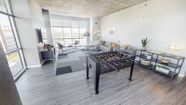 game room at The yoU Apartments