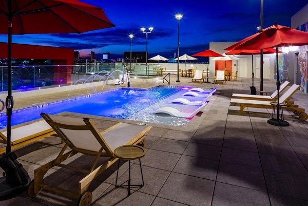pool at The yoU Apartments