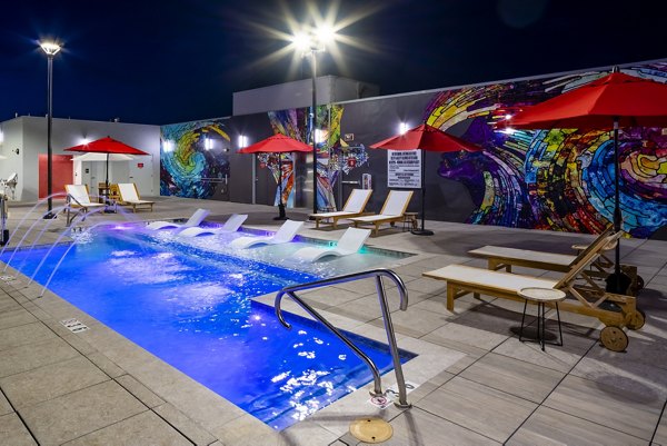 pool at The yoU Apartments